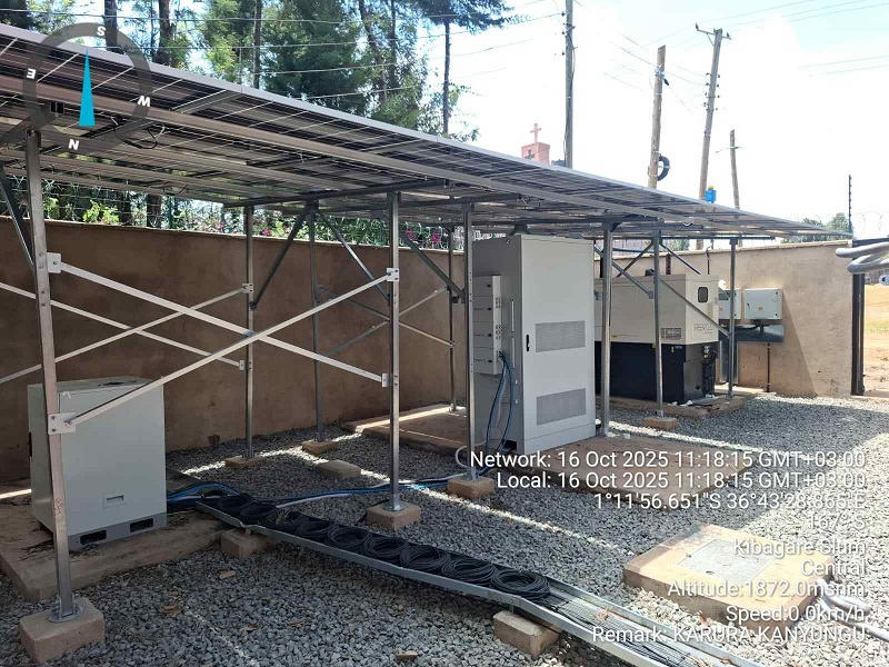 100 napelemtorony Kenyában: Hogyan takarít meg a SOLARFARM évente 1,2 millió liter gázolajat