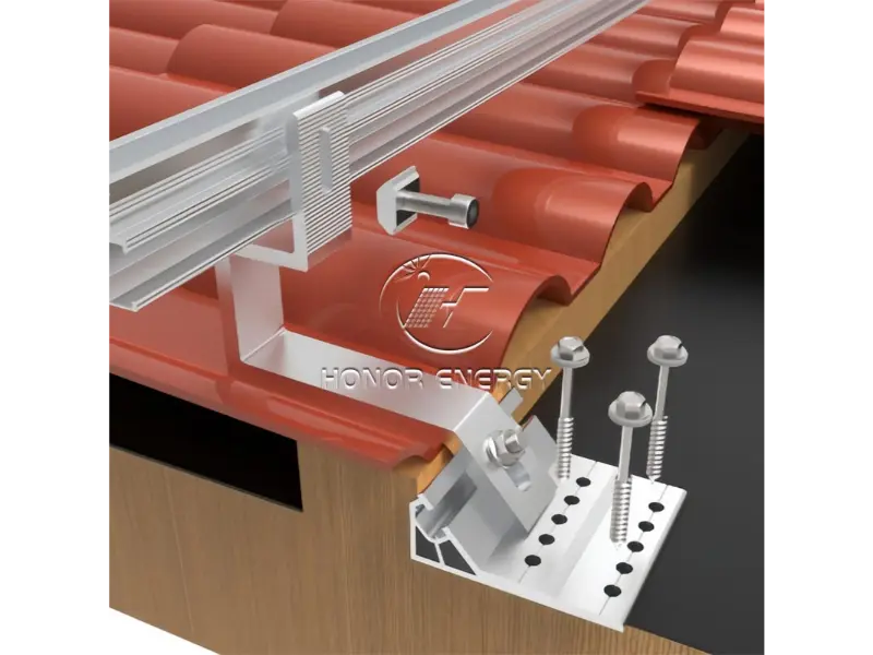 PV Roof Kliploks: Illessze a profilt, szerelje fel megfelelően
