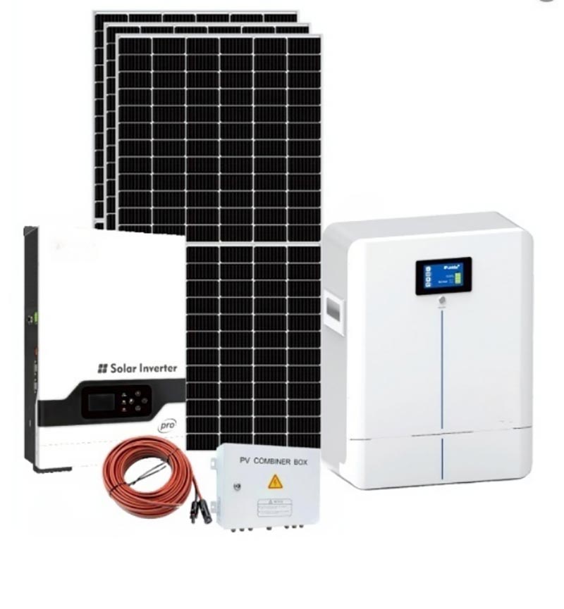 5 kW-os hibrid napenergia-tároló rendszer