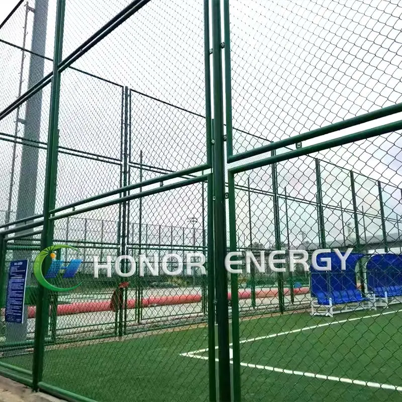 ChainLink Solar kerítés