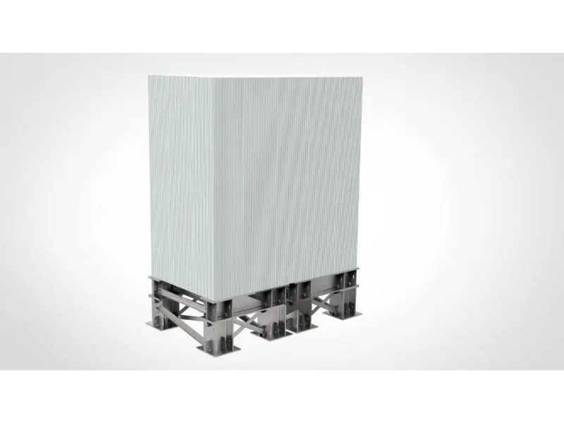 Napelemes akkumulátor állvány