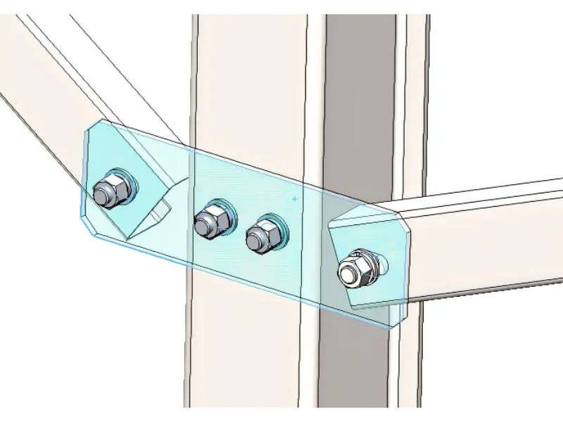 Solar csatlakozó lemez