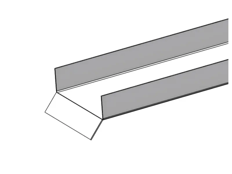 Solar vízszintes vízálló csatorna