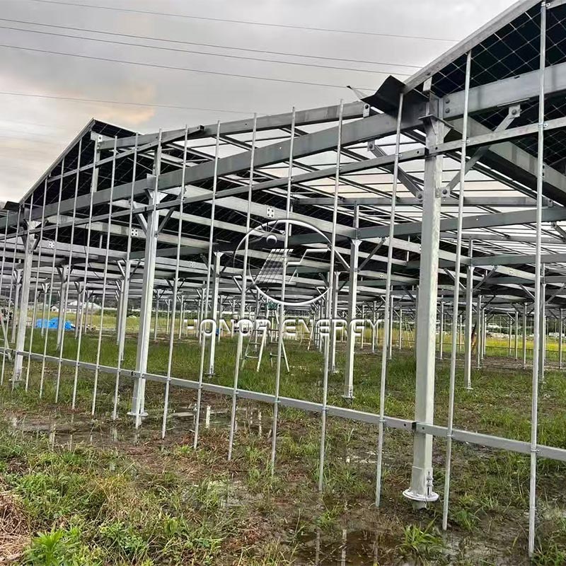 Acél üvegházhatású napenergia mezőgazdasági tartó